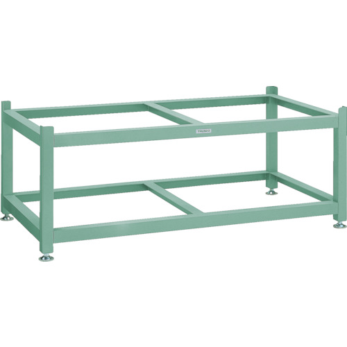 トラスコ中山 【個人宅不可】 TRUSCO 定盤専用台 外寸2410×1210×600 完成品 JB-2400 [1-570-1777]