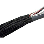 トラスコ中山 TRUSCO ノンハロゲン網チューブ19mmX10m BTN19-10 [1-207-5902]