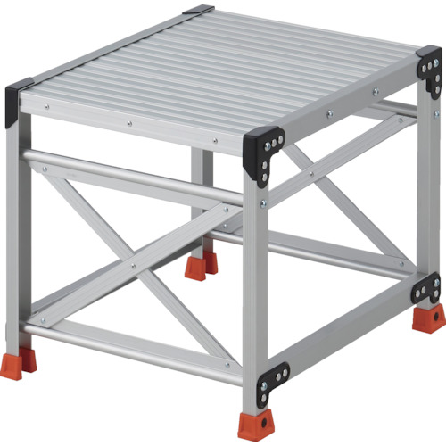 トラスコ中山 TRUSCO 作業用踏台 1段 高さ0.5m 天板500×600 TSF-1565 [1-258-0869] 26,742円