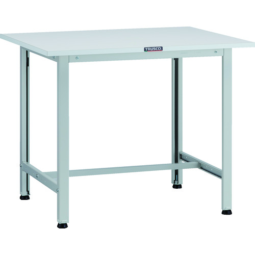 トラスコ中山 【個人宅不可】 TRUSCO 軽荷重作業台（200kg）AO型 900X750XH740 基本タイプ ホワイト色 AO-0975 [1-125-9125]｜ＤＡＩＳＨＩＮ工具箱　店