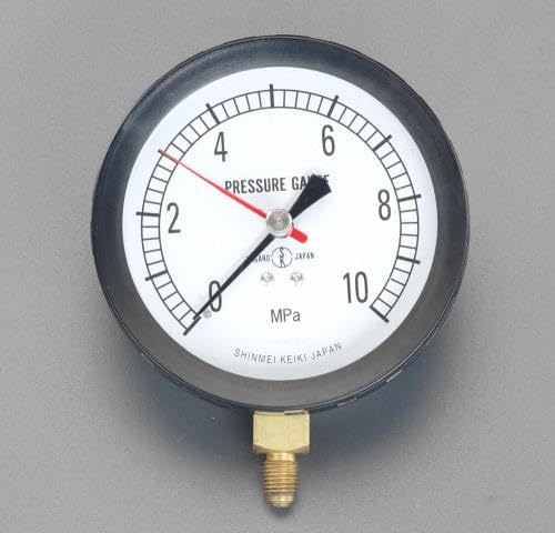 エスコ ESCO 【個人宅不可】 0～ 7MPa 圧力計（指示針式） EA105A-12 [2-0807860]｜ＤＡＩＳＨＩＮ工具箱　店