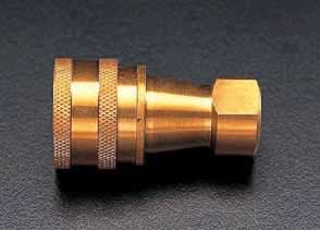 エスコ ESCO 【個人宅不可】 Rc 1/2” 雄ねじカップリング（真鍮製） EA140BA-4 [2-0005600]