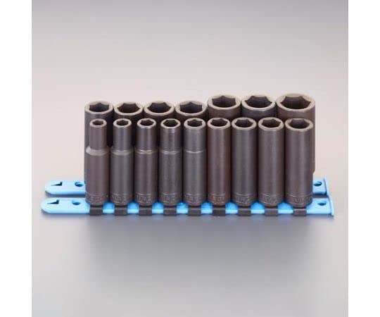 エスコ ESCO 【個人宅不可】 1/2DR” 16個組 インパクトディープソケットセット（メトリック） EA164XB-1 [2-1915639]