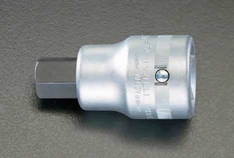 エスコ ESCO 【個人宅不可】 1&rdquo;DR／17ｘ85ｍｍ ［INHEX］ビットソケット EA617VE-17 [2-0997028]｜ＤＡＩＳＨＩＮ工具箱　店