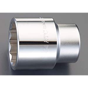 エスコ ESCO 【個人宅不可】 1”DRx 63mm ソケット EA618SL-63 [2-1357606]