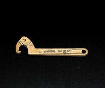 エスコ ESCO 【個人宅不可】 115-170mm 自在フックレンチ（ノンスパーキング） EA642KU-3 [2-0350311]