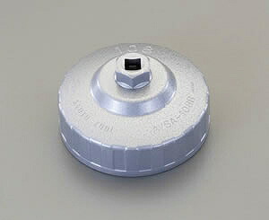 エスコ ESCO 【個人宅不可】 117mm カップ型オイルフィルターレンチ EA604AW-101 [2-5567083]