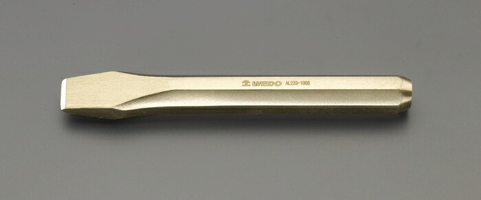 エスコ ESCO 【個人宅不可】 19x180mm 平たがね（ノンスパーキング） EA643DF-13 [2-1172810]
