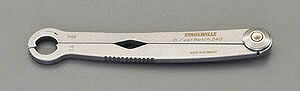 エスコ ESCO 【個人宅不可】 17mm（21/32”） ユニオン ナットレンチ（ラチェット式） EA605AF-17 [2-5585391]