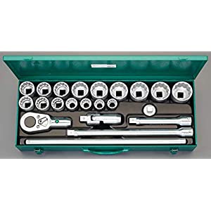 エスコ ESCO 【個人宅不可】 3/4&rdquo;DR ソケットレンチセット EA617WA-2 [2-1348987]｜ＤＡＩＳＨＩＮ工具箱　店