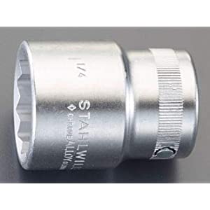 エスコ ESCO 【個人宅不可】 3/4”DRx1・1/8” ソケット EA617WC-107 [2-1349069]
