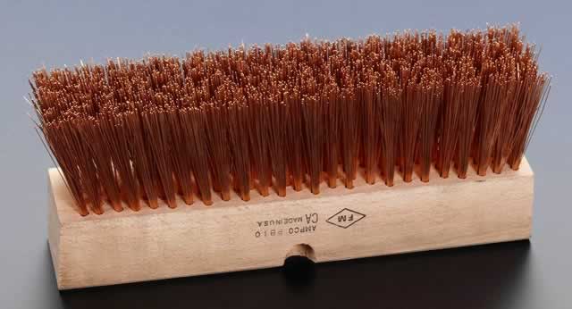 エスコ ESCO 【個人宅不可】 305x63.5mm ワイヤーブラシ（ノンスパーキング） EA642KE-12 [2-5032734]｜ＤＡＩＳＨＩＮ工具箱　店