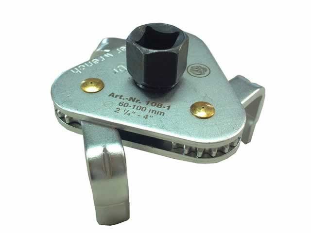 エスコ ESCO 【個人宅不可】 60-100mm/3/8”DR・1/2”DR オイルフィルターレンチ EA604A-10A [2-0319851]