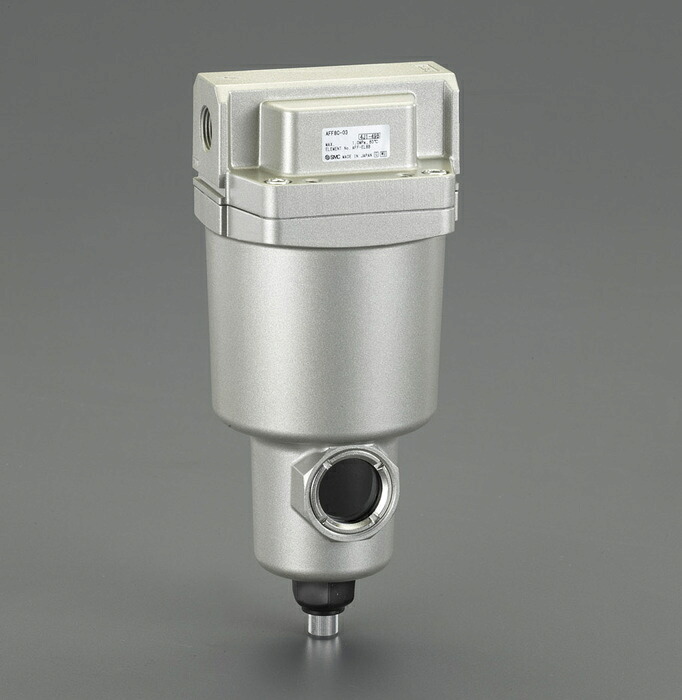 エスコ ESCO 【個人宅不可】 Rc 1/4&rdquo;・ 750L/min エアーフィルター EA153SF-2L [2-1213971]｜ＤＡＩＳＨＩＮ工具箱　店
