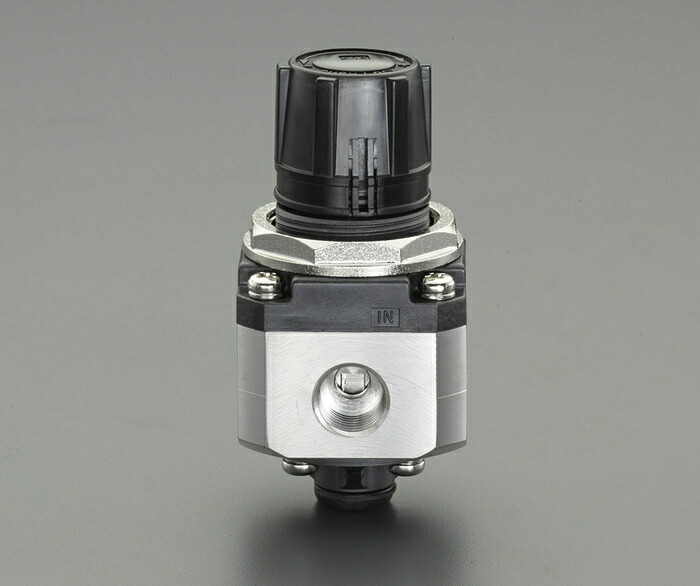 エスコ ESCO 【個人宅不可】 Rc1/4&rdquo; エアーレギュレーター（クリーンルーム用） EA153SR-202 [2-1236918]｜ＤＡＩＳＨＩＮ工具箱　店