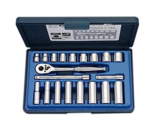 エスコ ESCO 【個人宅不可】 3/8”DR ソケットレンチセット EA617CC-58 [2-0574939] 6,553円