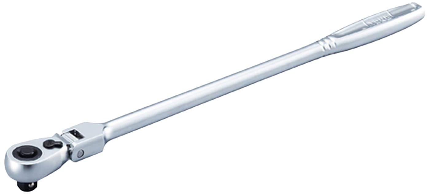 エスコ ESCO 【個人宅不可】 3/8”DRx327mm ラチェットハンドル（首振） EA618JA-24 [2-1506646]