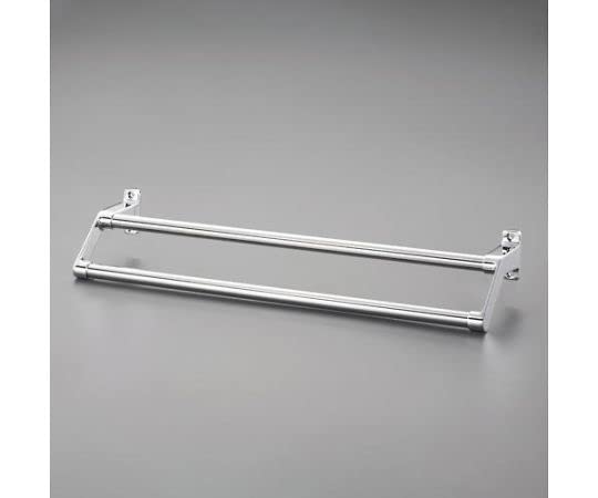 エスコ ESCO 【個人宅不可】 453mm タオル掛け（ステンレス製/2段式） EA638LE-211 [2-1088142]