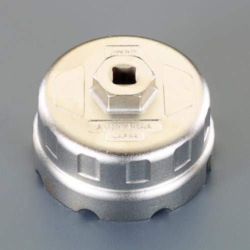 エスコ ESCO 【個人宅不可】 71.0mm カップ型オイルフィルターレンチ（ろ紙交換型） EA604AV-71 [2-1486955]