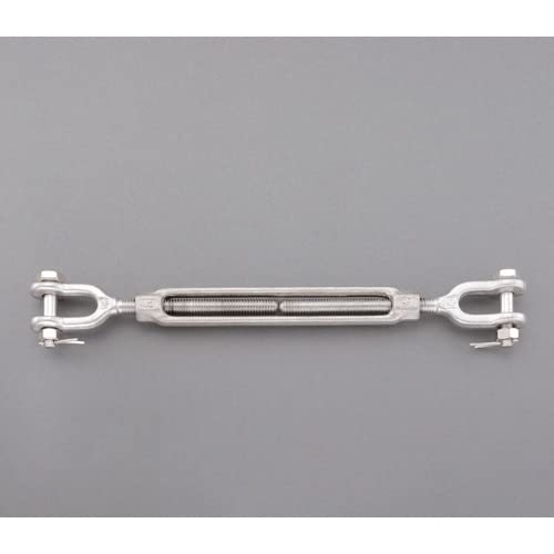 エスコ ESCO 【個人宅不可】 9.5mm ターンバックル（Jaw＆Jaw／ステンレス製） EA638KH-63 [2-1828359]