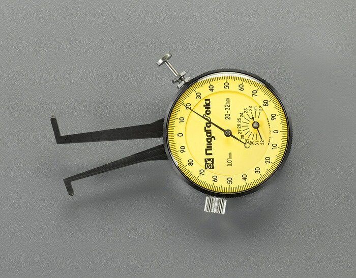 エスコ ESCO 【個人宅不可】 10-34mm ダイヤルキャリパゲージ（内測用） EA725AC-56 [2-1203927]