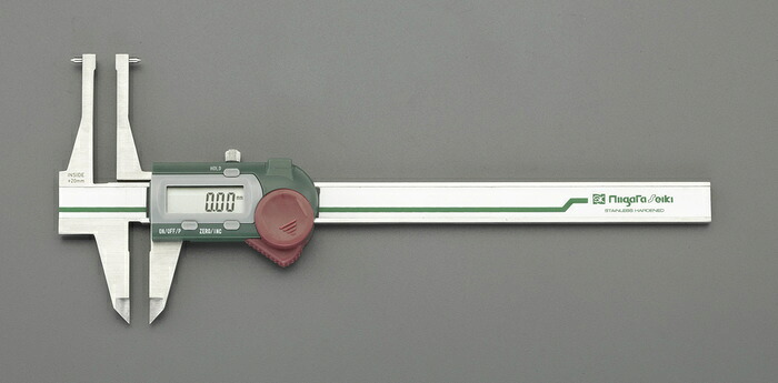 エスコ ESCO 【個人宅不可】 150mm デジタルノギス（インサイド型） EA725CR-150D [2-1192986]