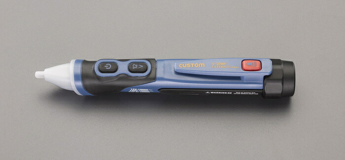 エスコ ESCO 【個人宅不可】 AC12-1000V AC検電器（防水・防塵型） EA707DK-12 [2-1015865]