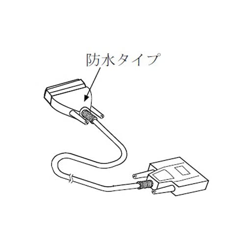 エスコ ESCO 【個人宅不可】 台はかり用防水ケーブル EA715DL-7 [2-1698594]