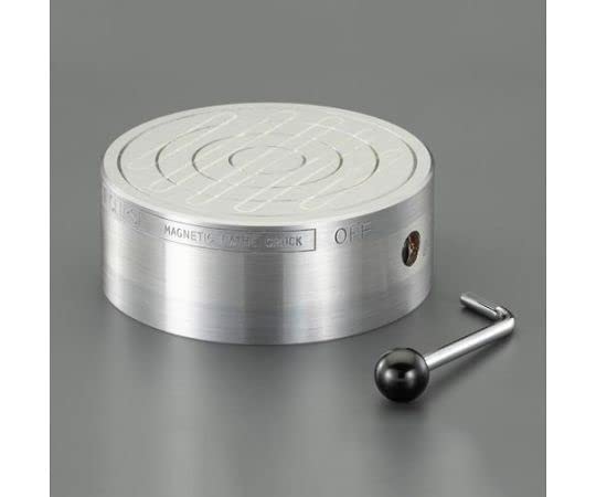 エスコ ESCO 【個人宅不可】 305x72mm 丸形マグネットチャック EA719EA-4 [2-1781586]｜ＤＡＩＳＨＩＮ工具箱　店