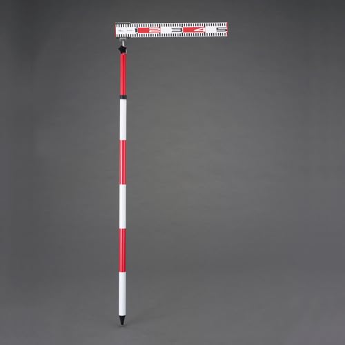 エスコ ESCO 【個人宅不可】 50cm 測量ロッド（アルミ製/伸縮ポール付） EA720ME-100 [2-1920565]