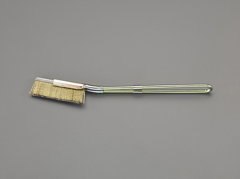 エスコ ESCO 【個人宅不可】 210mm ブラシ（スチール製/直/20本）真鍮コーティング EA109GF-1B [2-5830446]｜ＤＡＩＳＨＩＮ工具箱　店
