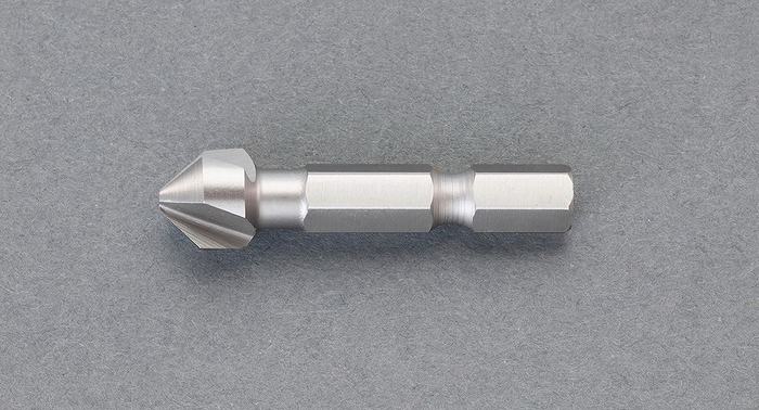 エスコ ESCO 【個人宅不可】 12.4mm カウンターシンク（1/4”六角軸・HSS） EA827JA-12 [2-1164334]
