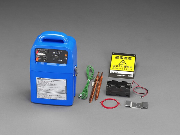 エスコ ESCO 【個人宅不可】 DC12V/単1x8本 電気ショック発生機（乾電池式） EA864AN-11 [2-0261518]