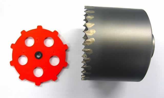 エスコ ESCO 【個人宅不可】 170mm 塩ビ管用コア替刃 EA820CF-170 [2-0664999]｜ＤＡＩＳＨＩＮ工具箱　店