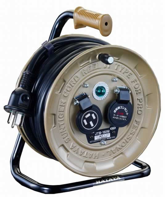 エスコ ESCO 【個人宅不可】 AC250V/20A/10m コードリール（アース付） EA815BP-10 [2-5164107]｜ＤＡＩＳＨＩＮ工具箱　店