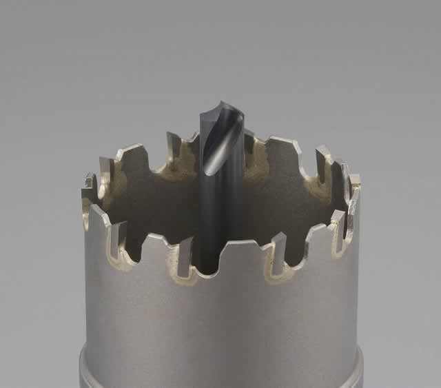 エスコ ESCO 【個人宅不可】 70mm 超硬付パイプ用ホールソー EA823MC-70 [2-5391497]