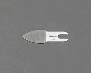 エスコ ESCO 【個人宅不可】 57x30x0.38mm/#1200 ダイヤモンド鑢（平面・薄刃） EA826VL-41 [2-5737448]