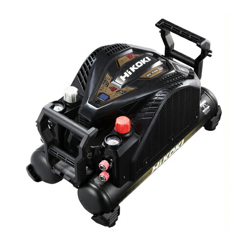 エスコ ESCO 【個人宅不可】 AC100V/ 1.5kw 高圧エアーコンプレッサー（タンク12L） EA116HD-2F [2-1607671]