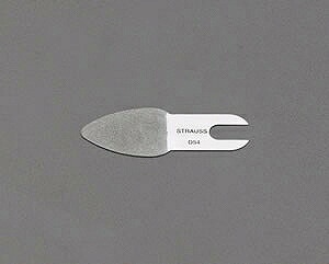 エスコ ESCO 【個人宅不可】 57x30x0.55mm/ #200 ダイヤモンド鑢（平面・薄刃） EA826VL-44 [2-5767605]
