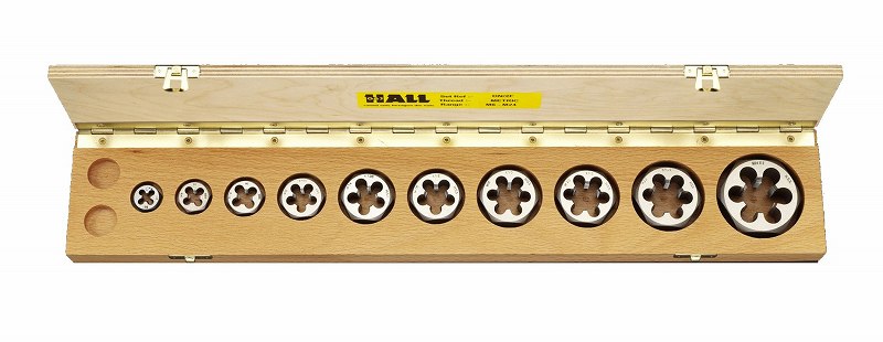 エスコ ESCO 【個人宅不可】 M 6-M24 六角ダイスセット（細目・HSS） EA829XE [2-0520257]｜ＤＡＩＳＨＩＮ工具箱　店