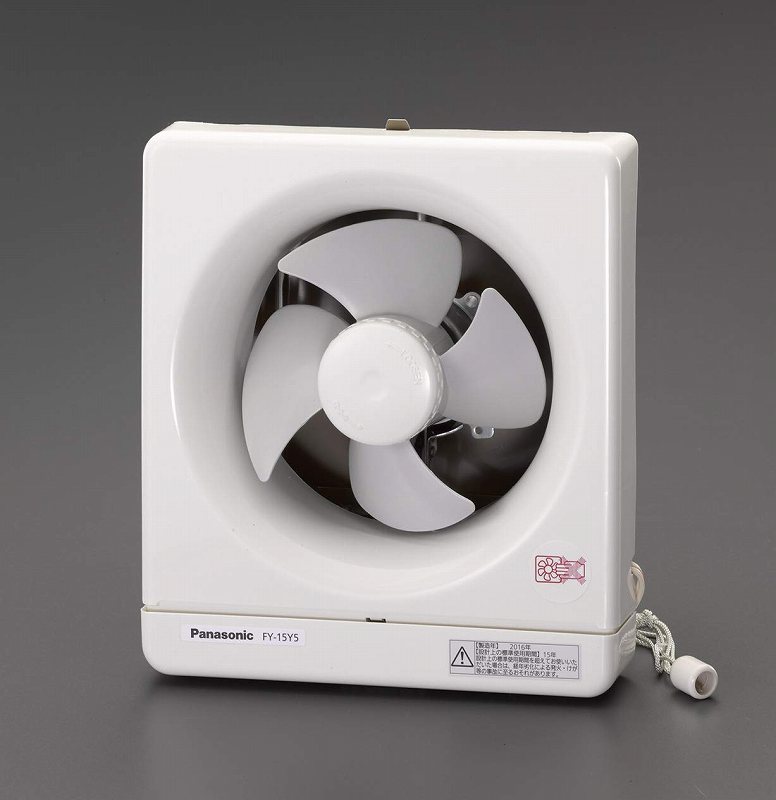 エスコ ESCO 【個人宅不可】 AC100V/15cm（羽根径） 換気扇 EA897EM-17 [2-0533806]
