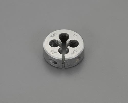 エスコ ESCO 【個人宅不可】 M10x1.25/38mm ダイス（SKS2） EA829ML-10B [2-5258059]