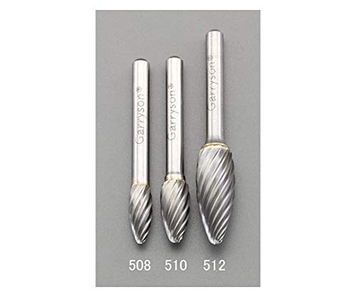 エスコ ESCO 【個人宅不可】 ［快削］12x32mm/6mm軸 超硬カッター（ステンレス用） EA819JK-512 [2-5842555]｜ＤＡＩＳＨＩＮ工具箱　店