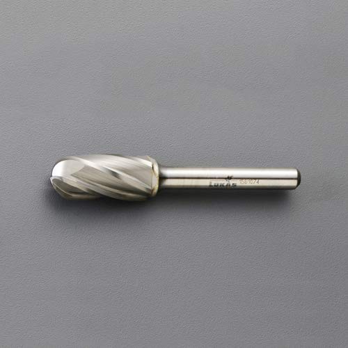 エスコ ESCO 【個人宅不可】 12x25x65mm/6mm軸 超硬カッター（アルミ用） EA819GL-313 [2-1556719]