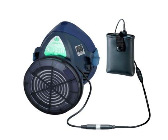 エスコ ESCO 【個人宅不可】 電動ファン付き呼吸用保護具（アスベスト対応） EA800MR-4 [2-1111109]｜ＤＡＩＳＨＩＮ工具箱　店