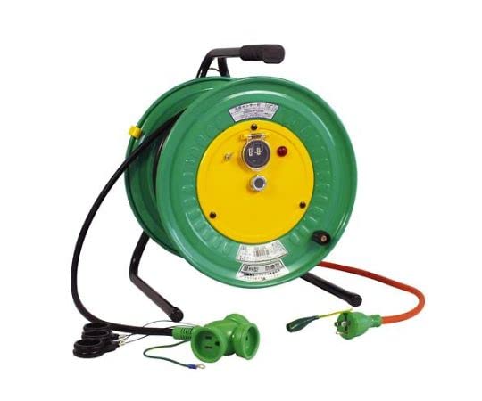 エスコ ESCO 【個人宅不可】 AC125V/15A/30m 手元リール（防雨・防塵型/アース付 EA815DP-51 [2-1969564] 34,661円