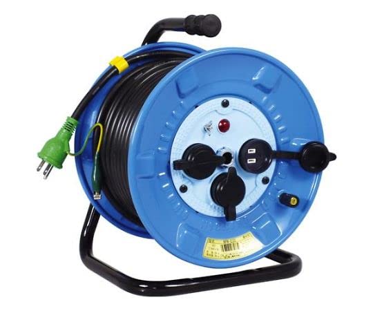 エスコ ESCO 【個人宅不可】 AC125V/15A/20m コードリール（防雨・防塵型/アース付 EA815FA-16 [2-1969601]｜ＤＡＩＳＨＩＮ工具箱　店