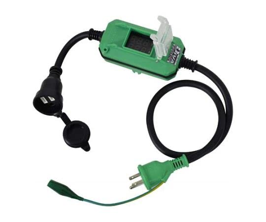 エスコ ESCO 【個人宅不可】 AC125V/15A/0.9 m 延長コード（防雨型/メーター付） EA815G-56 [2-1970386]