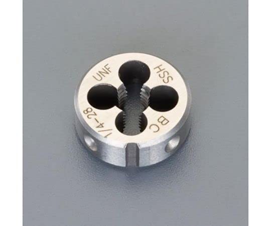 エスコ ESCO 【個人宅不可】 1 &rdquo;ｘ12／55ｍｍ 丸ダイス（UNF/HSS） EA829JT-8 [2-1959374]｜ＤＡＩＳＨＩＮ工具箱　店