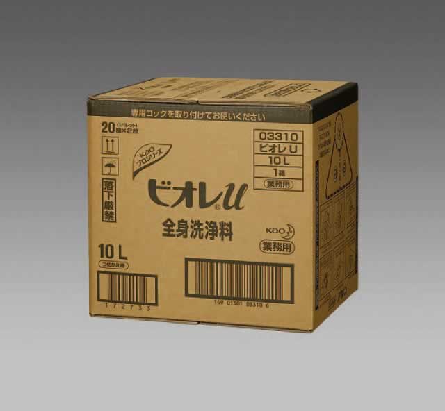 エスコ ESCO 【個人宅不可】 10L ボディウォッシュ（ビオレU） EA922KC-41 [2-5419511]｜ＤＡＩＳＨＩＮ工具箱　店